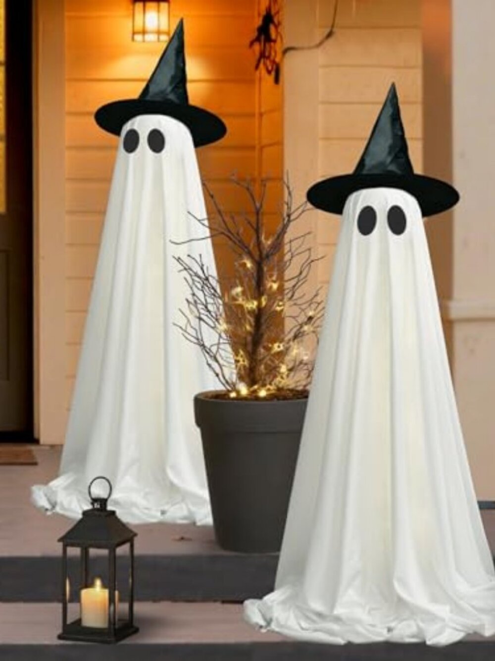 2packs Halloween Decorations Outdoor,Halloweens Party Decoration Indoor,Light Up